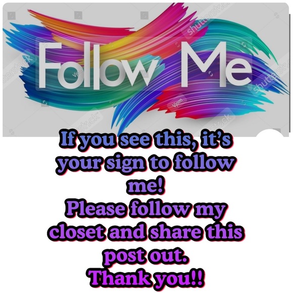 Please like this listing, follow my closet and share :) - Picture 1 of 1